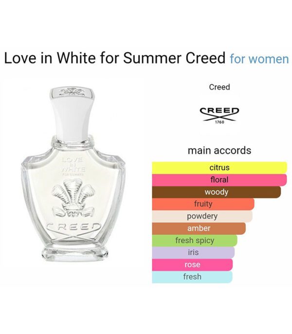 عطر کرید لاو این وایت ادوپرفیوم زنانه 75 میل - Creed Love In White Women EDP