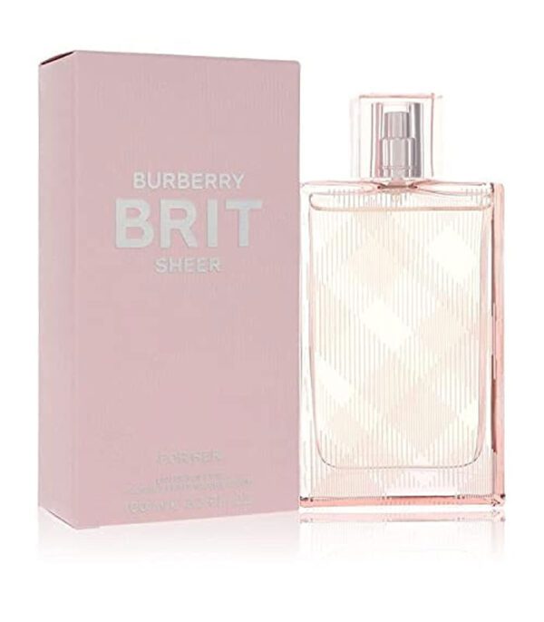 عطر باربری بریت شیر ادوتویلت زنانه 100 میل - Burberry Brit Sheer Women EDT