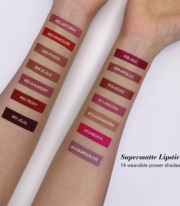 رژ لب مدادی پیپا لندن مدل Super Matte