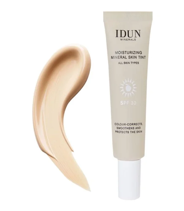 بی بی کرم ضد آفتاب و مرطوب کننده SPF30 ایدون مینرالز