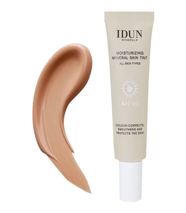 بی بی کرم ضد آفتاب و مرطوب کننده SPF30 ایدون مینرالز